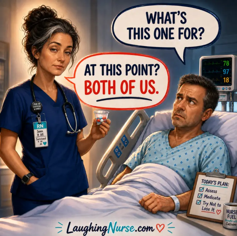 Humor for nurses about meds